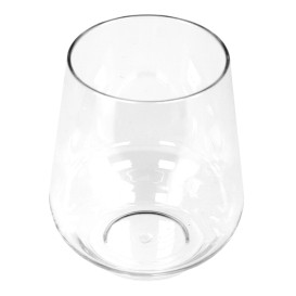 Kubki Wielokrotnego Użytku Tritan "Elegance" Przezroczyste 390ml (1 Sztuk)