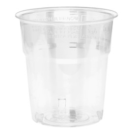 Kubki Plastikowe "Diament" PS Szkło 100ml (50 Sztuk)