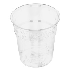 Kubki Plastikowe "Diament" PS Szkło 100ml (50 Sztuk)