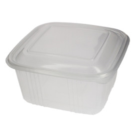 Miski Kwadrat Pokrywka do Zawiasie PP 750ml (100 Sztuk)