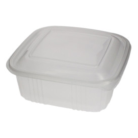 Miski Kwadrat Pokrywka do Zawiasie PP 1000ml (100 Sztuk)