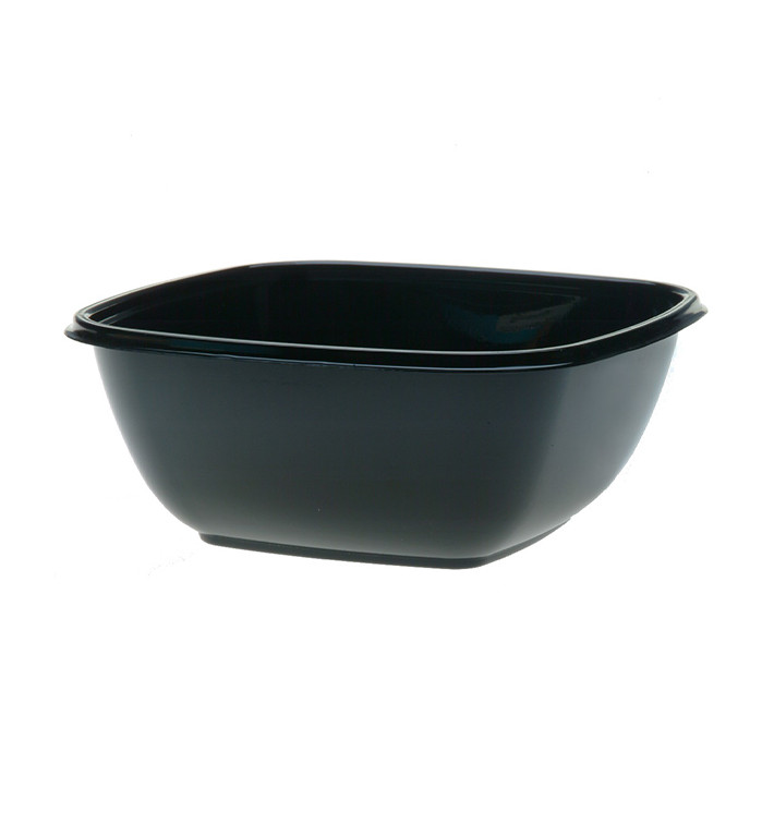 Miski Plastikowe Czarni PET 1500ml 190x190x80mm (50 Sztuk) Miski Plastikowe Czarni PET 1500ml 190x190x80mm (50 Sztuk)