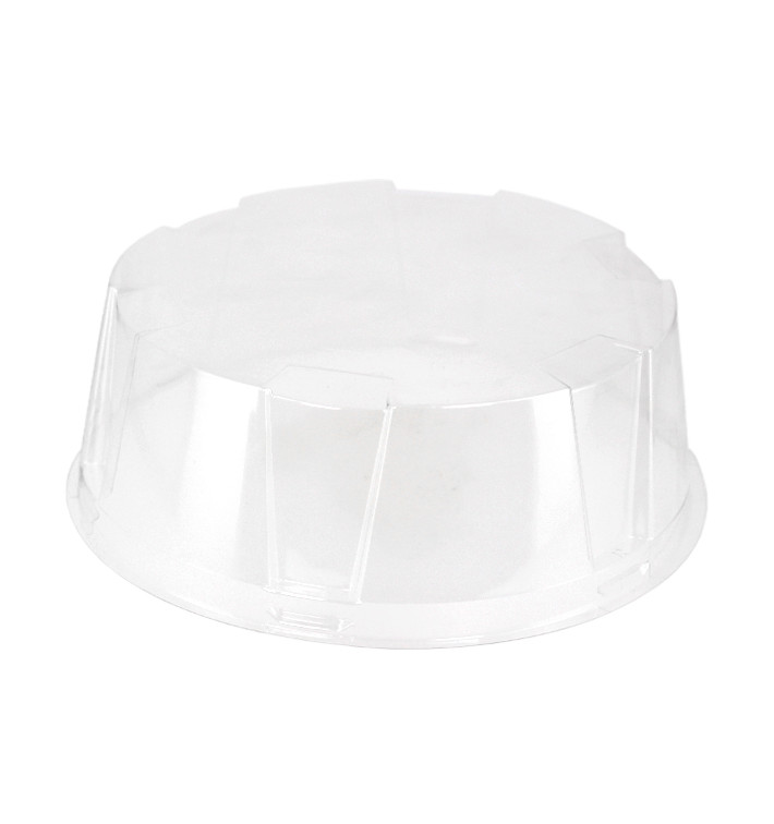 Pokrywka na Pojemniki Ciasto APET Plastikowe Ø24x8cm (160 Sztuk) Pokrywka na Pojemniki Ciasto APET Plastikowe Ø24x8cm (160 Sztuk)