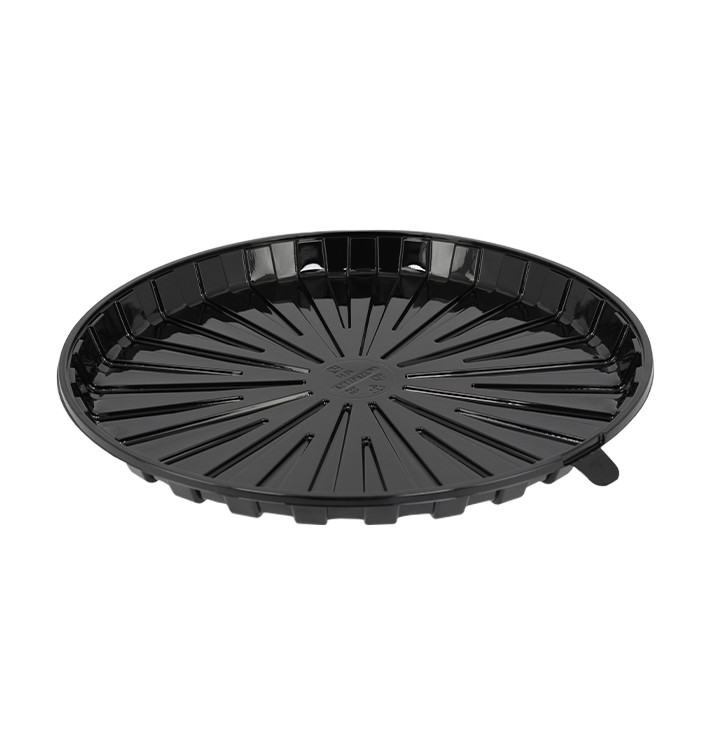 Pojemniki na Ciasto APET Plastikowe Czarny Ø31cm (15 Sztuk) Pojemniki na Ciasto APET Plastikowe Czarny Ø31cm (15 Sztuk)