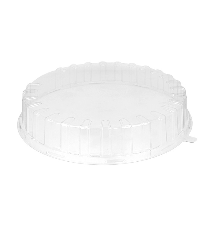 Pokrywka na Pojemniki Ciasto APET Plastikowe Ø31x6cm (90 Sztuk) Pokrywka na Pojemniki Ciasto APET Plastikowe Ø31x6cm (90 Sztuk)