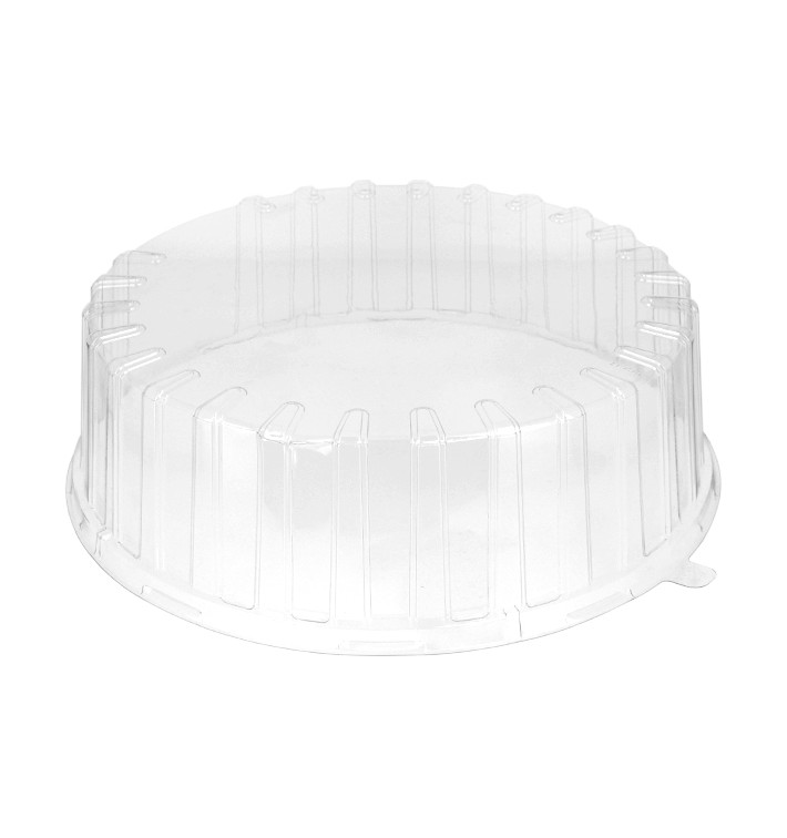Pokrywka na Pojemniki Ciasto APET Plastikowe Ø31x10cm (15 Sztuk) Pokrywka na Pojemniki Ciasto APET Plastikowe Ø31x10cm (15 Sztuk)