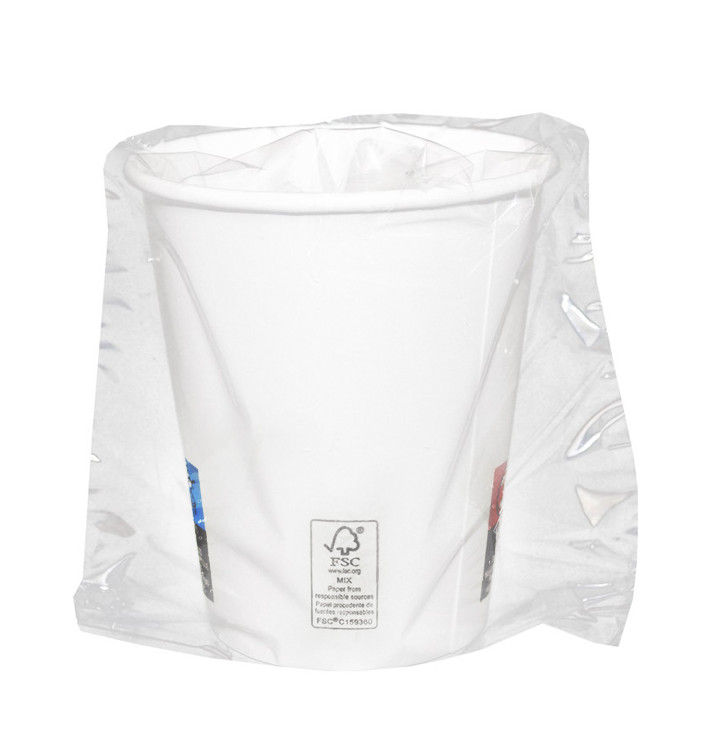 Kubki Papierowe 9 Oz/280ml Białe Ø8,1cm (30 Sztuk) Kubki Papierowe 9 Oz/280ml Białe Ø8,1cm (30 Sztuk)