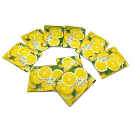 Cytrynowe chusteczki odświeżające motyw "Cytryny" (100 Sztuk.)