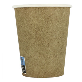 Kubki Papierowe 9Oz/280 ml Kraft Ø8,0cm (50 Sztuk)