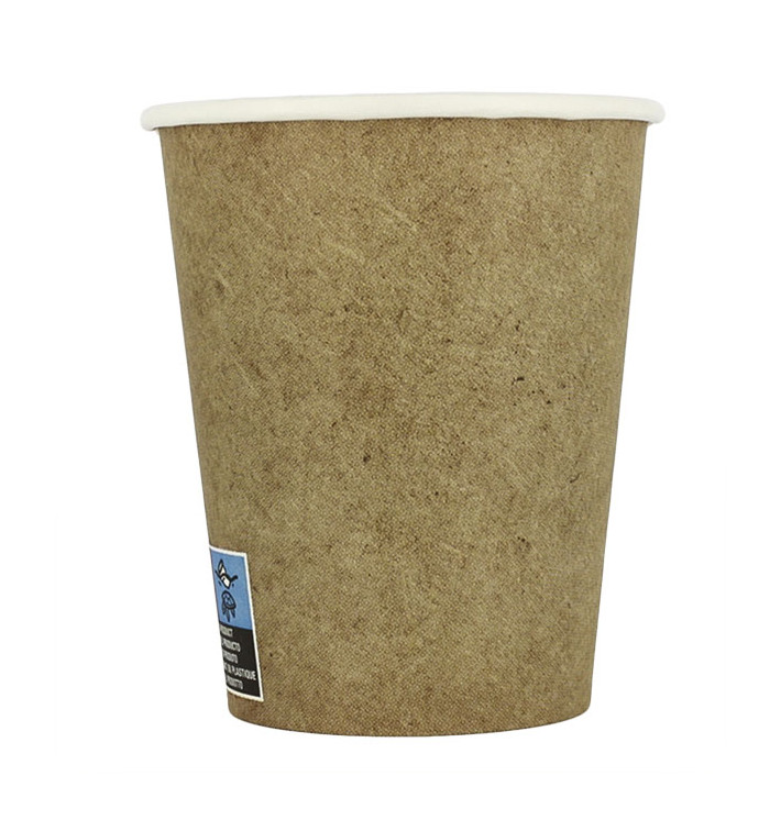 Kubki Papierowe 9Oz/280 ml Kraft Ø8,0cm (50 Sztuk) Kubki Papierowe 9Oz/280 ml Kraft Ø8,0cm (50 Sztuk)