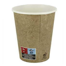Kubki Papierowe 9Oz/280 ml Kraft Ø8,0cm (1000 Sztuk)