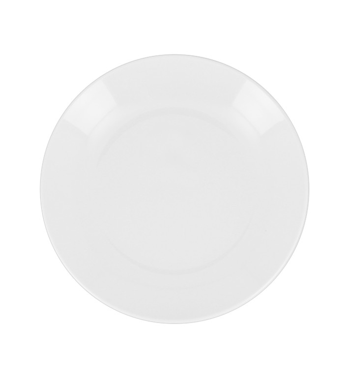 Talerz Plastikowe Płaski Białe Round PP Ø185mm (54 Sztuk) Talerz Plastikowe Płaski Białe Round PP Ø185mm (54 Sztuk)