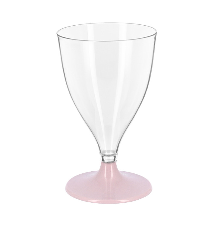 PS kubek wielokrotnego użytku do wody/wina Różowy Stopa 200ml 2P (6 sztuk) PS kubek wielokrotnego użytku do wody/wina Różowy Stopa 200ml 2P (6 sztuk)