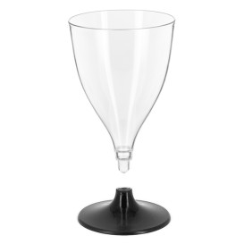 PS kubek wielokrotnego użytku do wody/wina Antracyt Stopa 200ml 2P (48 sztuk)