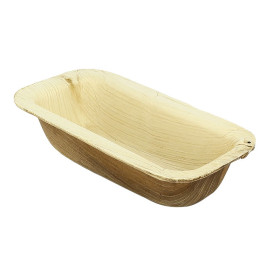 Miski Prostokątny Liści Palmowych 12,8x6,4cm (200 Sztuk)