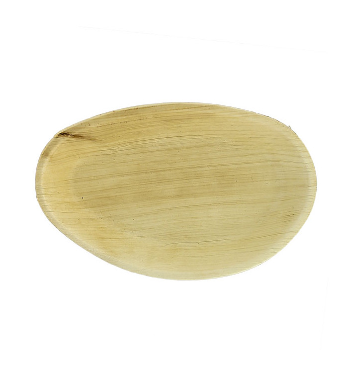 Talerz Owal Liści Palmowych 19x12cm (10 Sztuk) Talerz Owal Liści Palmowych 19x12cm (10 Sztuk)