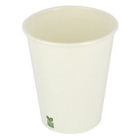 Kubek Papierowy Bez Plastiku 8 Oz/240ml Białe Ø8cm (1.000 Sztuk)