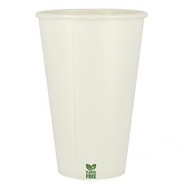 Kubek Papierowy Bez Plastiku 12 Oz/360ml Białe Ø8cm (1.000 Sztuk)