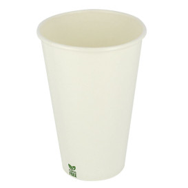 Kubek Papierowy Bez Plastiku 12 Oz/360ml Białe Ø8cm (1.000 Sztuk)
