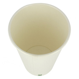 Kubek Papierowy Bez Plastiku 16 Oz/480ml Białe Ø9cm (1.000 Sztuk)