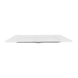 Tacki z Talerzem Trzciny Cukrowej Białe 200x200mm (50 Sztuk)