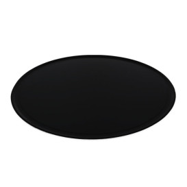 Talerz Pizza Kartonowe Laminowane PET Czarni 300 mm (400 Sztuk)