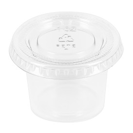 Pokrywka do słoika z sosem PET Trans. 30ml (100 Sztuk)