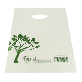 Worki z Wyciętym Uchwytem Home Compost “Be Eco!” 20x33cm (100 Sztuk)