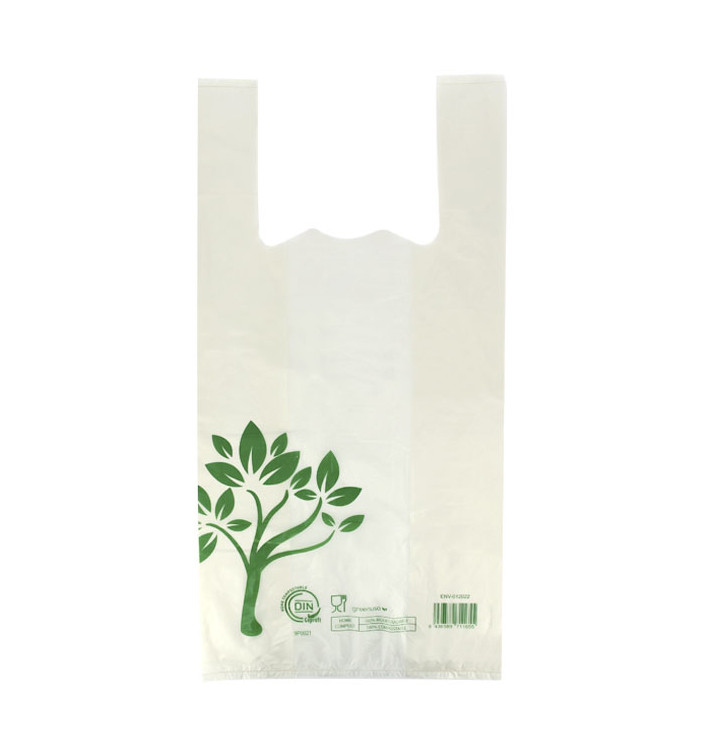Reklamówki Zrywki Home Compost “Be Eco!” 40x50cm (100 Sztuk) Reklamówki Zrywki Home Compost “Be Eco!” 40x50cm (100 Sztuk)