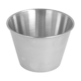 Miski Snackholder Inox na Sos 120ml (12 Sztuk) 