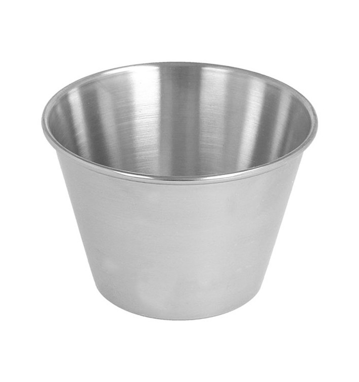 Miski Snackholder Inox na Sos 120ml (12 Sztuk) 