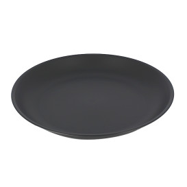 Talerz Plastikowe Płaski Antracyt Durable PP Mineral Ø21cm (6 Sztuk)