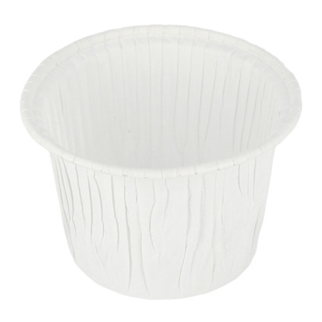 Formi do Cupcakes 4,5x4x6,3cm Białe (3080 Sztuk)