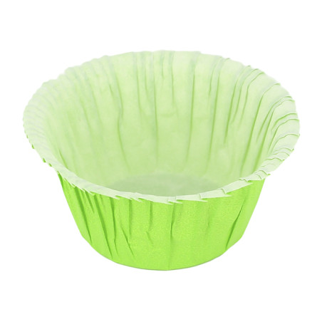 Formi do Cupcakes 4,9x3,8x7,5cm Zielone (500 Sztuk)