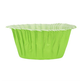 Formi do Cupcakes 4,9x3,8x7,5cm Zielone (500 Sztuk)