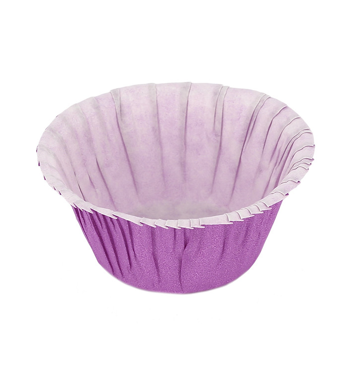 Formi do Cupcakes 4,9x3,8x7,5cm Fioletowa (500 Sztuk) Formi do Cupcakes 4,9x3,8x7,5cm Fioletowa (500 Sztuk)