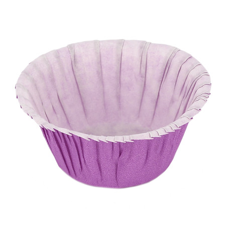 Formi do Cupcakes 4,9x3,8x7,5cm Fioletowa (500 Sztuk)
