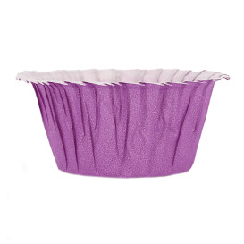 Formi do Cupcakes 4,9x3,8x7,5cm Fioletowa (500 Sztuk)