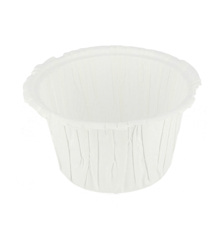 Formi do Cupcakes 4,7x3,8x6cm Białe (3.300 Sztuk) Formi do Cupcakes 4,7x3,8x6cm Białe (3.300 Sztuk)