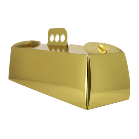 Pudełko kartonowe metalizowane na Złoto 38,5x12x10,5cm (50 Sztuk)