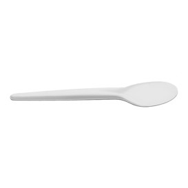Łyżka Papier Białe 17cm (50 sztuk)