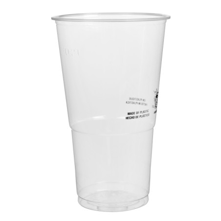 Kubki Plastikowe PP Przezroczyste 250ml (100 Sztuk)