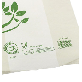 Reklamówki Zrywki Home Compost “Be Eco!” 35x45cm (100 Sztuk)