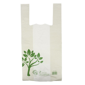 Reklamówki Zrywki Home Compost “Be Eco!” 35x45cm (100 Sztuk)