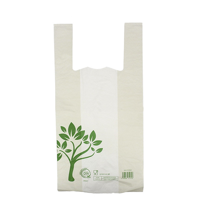 Reklamówki Zrywki Home Compost “Be Eco!” 35x45cm (1.000 Sztuk)