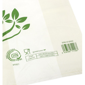 Reklamówki Zrywki Home Compost “Be Eco!” 35x50cm (100 Sztuk)