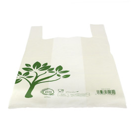 Reklamówki Zrywki Home Compost “Be Eco!” 50x60cm (100 Sztuk)