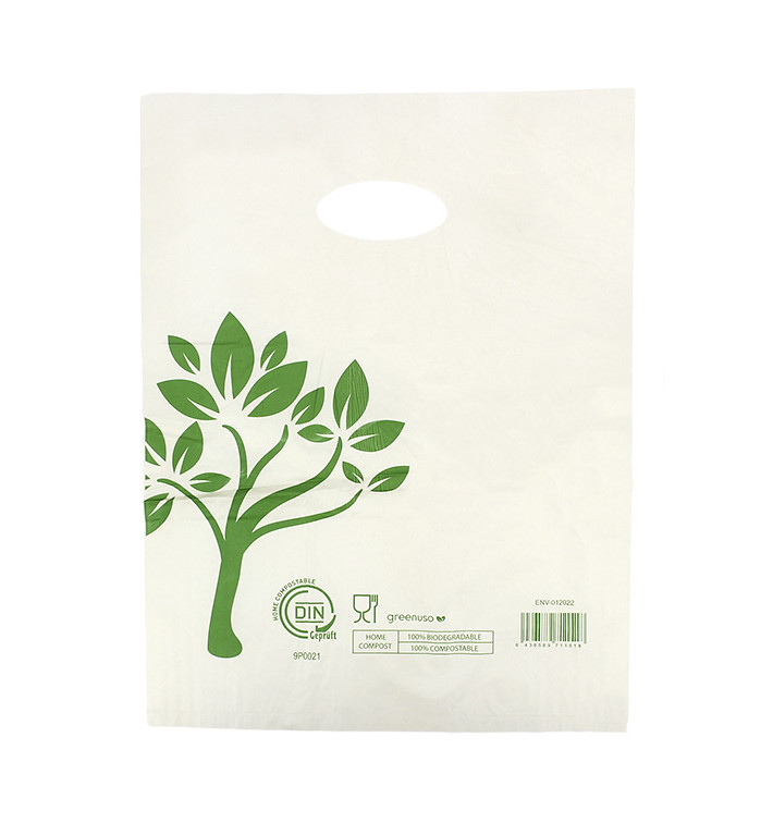 Worki z Wyciętym Uchwytem Home Compost “Be Eco!” 30x40cm (100 Sztuk) Worki z Wyciętym Uchwytem Home Compost “Be Eco!” 30x40cm (100 Sztuk)