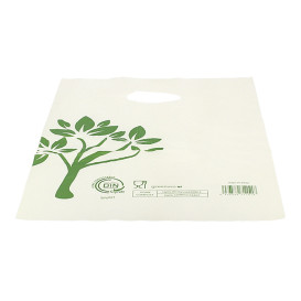 Worki z Wyciętym Uchwytem Home Compost “Be Eco!” 30x40cm (100 Sztuk)