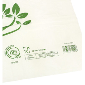 Worki z Wyciętym Uchwytem Home Compost “Be Eco!” 30x40cm (100 Sztuk)